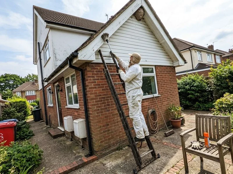 Wasp nest removal in Hook & Chessington